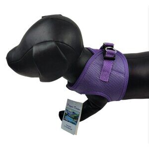 American River Ultra Choke Free Harness Doggie Designs Purple Small NWT